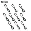 100pcs Luminous Zipper Pulls for Camping & Backpack - Anti-Lost Accessory - 1
