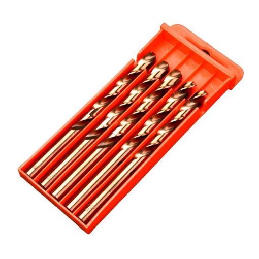 5pcs 12mm M35 Cobalt HSS Twist Drill Bits for Stainless Steel - 1