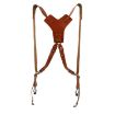 Universal Leather Double Shoulder Camera Strap for Outdoor Photography - 1