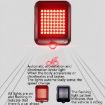 USB Rechargeable Intelligent Bicycle Tail Light - Safety & Warning Light - 3