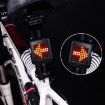 USB Rechargeable Intelligent Bicycle Tail Light - Safety & Warning Light - 8