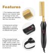 Multifunctional Electric Perm Comb - Dry/Wet Use, Curly/Straight, UK Plug - 6