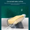 Light Pink Toilet Drain Soap Box - No Perforation Shelf - 6