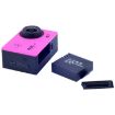 Pink 4K Waterproof Action Camera - WiFi, Helmet & Bicycle Mount, 1080P - 2
