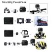 Pink 4K Waterproof Action Camera - WiFi, Helmet & Bicycle Mount, 1080P - 4