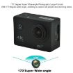 Pink 4K Waterproof Action Camera - WiFi, Helmet & Bicycle Mount, 1080P - 5