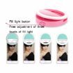 Ring-Shaped Mobile Phone Selfie Fill Light LED Flashlight - White - 4