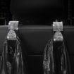 Car Rear Seat Hooks - 3 PCS Multi-Function Diamond-Studded, Black - 6