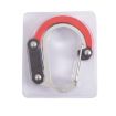 Blue Aluminum Alloy D-Type Carabiner - Multifunctional Quick-Hanging Buckle - 5