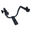 Dual Arm Hot Shoe Flash Bracket Mount Holder - Flexible Design - 2