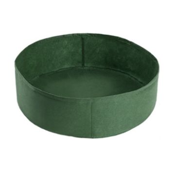 115L Green Felt Planting Barrel - 70x30cm Non-Woven Seedling Bag - 1
