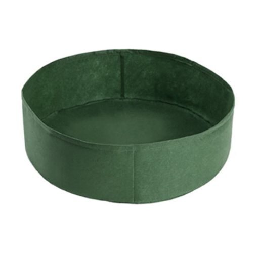 150L Green Felt Planting Barrel - 80x30cm Non-Woven Seedling Bag - 1