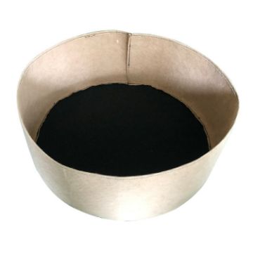 130x30cm 400L Camel Felt Planting Barrel Round Non-Woven Seedling Bag - 1