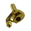 Red CNC Motorcycle Throttle Clamp Hand Grip for Off-Road Vehicle - 5