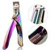 French U-Shaped Stainless Steel Nail Cutter - Electrophoretic Black - 4