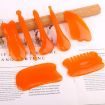 Resin Yellow Fish Plate Massage Facial Stick & Acupuncture Pen - 2