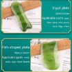 Resin Yellow Fish Plate Massage Facial Stick & Acupuncture Pen - 3