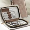 8-in-1 Stainless Steel Manicure Set: Nail Clippers & Nose Hair Pliers - 4