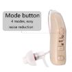 G28 Old Man Hearing Aid Sound Amplifier, Left Ear (Blue) - 3
