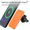 N16 10W Car Air Outlet & Suction Cup Magsafe Wireless Charger Holder - 4