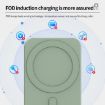 N16 10W Orange Magsafe Magnetic Wireless Charger & Phone Holder - 6