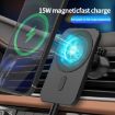 N16 10W Green Magsafe Magnetic Wireless Car Charger Holder - 3