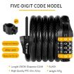 WEST BIKING Bicycle Password Lock - 1.5M Five-Digit Anti-Theft Strip - 2