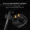 WEST BIKING Bicycle Password Lock - 1.5M Five-Digit Anti-Theft Strip - 6