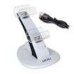 OIVO IV-P5234 Gamepad Charger for PS5 - Two-Seater Aircraft Design (White) - 1