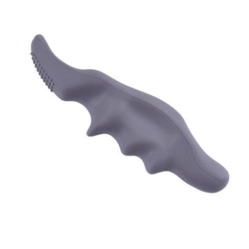 Silicone Thumb Bump Massager - Muscle Relaxation Fascia Device, Gray - 1