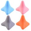 Silicone Thumb Bump Massager - Quadratic Orange Muscle Relaxation Device - 2