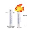 Cartoon Gold Fish Pool Thermometer - K-1020D Water Temperature Meter - 3