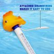 Cartoon Gold Fish Pool Thermometer - K-1020D Water Temperature Meter - 4
