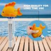 Cartoon Gold Fish Pool Thermometer - K-1020D Water Temperature Meter - 5