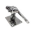 316 Stainless Steel Marine VHF Antenna Base Mount for Boat, 92mm - 4
