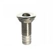 316 Stainless Steel Marine Drain Pipe Tube Fitting for Boat Yacht 1/2" - 1