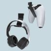 Headphone Handle Storage Rack for PS5 - 3 Pairs External Side-Mounted - 5