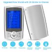 24-Mode Digital Pulse Massager, Whole Body Therapy, US Plug, Silver - 3