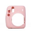 Pink Silicone Protective Cover for Fujifilm Instax Mini 11 Camera - 1