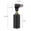 Bicycle CO2 Portable Mini Pump - Silver | Compact Bike Tire Inflator - 3