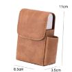 Rose Red Lychee Pattern Cigarette Box Business Card Case - 3