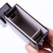Men's PU Leather Retro Lighter Cigarette Box - Apricot - 3