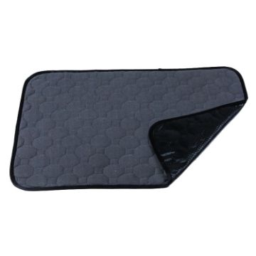 Waterproof 60x45cm Car Pet Pad - Absorbent Cat Dog Sofa Carpet (Gray) - 1