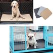 Waterproof 60x45cm Car Pet Pad for Cats & Dogs - Light Grey Carpet - 7