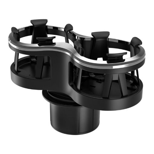 SHUNWEI SD-1038 Dual-Hole Car Cup Holder for Cola & Vacuum Flask - 1