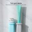 Wall-mounted Magnetic Mouthwash Cup & Toothbrush Rack Set (White) - 3
