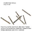 M35 Cobalt Twist Drill Bit Set 5pcs, Double Head 4.0mm, High-Speed Steel - 3