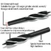 20mm Electric Wrench Hole Opener Door Lock Drill Bit Template - 3