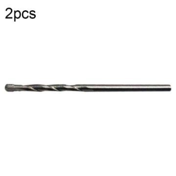 2pcs 3x66mm Electric Shock Drill Bits for Wall & Soil Construction - 1