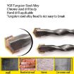 2pcs 3x66mm Electric Shock Drill Bits for Wall & Soil Construction - 6